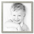 thumbnail image 2 of ArtToFrames 24" x 24" Classic Silver Picture Frame, 24x24 inch Gray MDF Poster Frame (WOM-4499), 5 Pack, 2 of 7