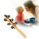 thumbnail image 3 of 2 uds cascabeles de madera cascabeles de mano cascabeles de madera sonajero agitador juguetes bebés niños juguetes musicales de madera, 3 of 5