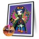 thumbnail image 1 of Cuadros Decorativos Chica colorida con grandes ojos 5D Kit de pintura de diamante DIY Taladro redondo completo (L3557) Wdftyju embutido en tela, 1 of 8