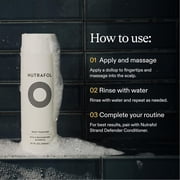 Nutrafol Shampoo, Cleanse and Hydrate Hair and Scalp, Improves Volume, Strength and Texture, Physician-formulated for Thinning Hair, Color Safe
