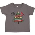 thumbnail image 3 of Inktastic Christian Christmas Tree with Red Cardinal Boys or Girls Toddler T-Shirt, 3 of 5