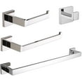 thumbnail image 1 of VELIMAX Premium Stainless Steel 4 Pieces Bathroom Hardware Accessories Set Wall Mounted Towel Bar Set, Polished, 23.6-Inch, 1 of 7