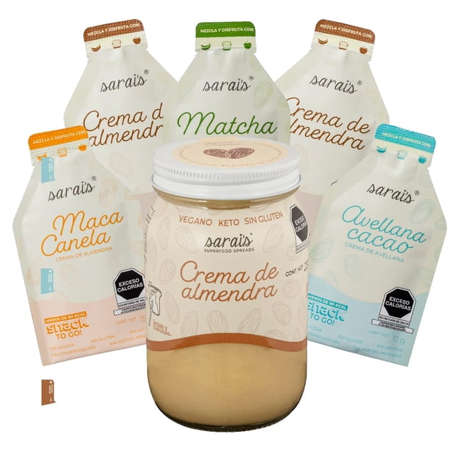 Sarai´s Bundle (Spread Base Leche de Almendra + Surtido Sachets)