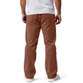 thumbnail image 4 of Yifymode Mens Corduroy Casual Pants Fashion Loose Fit Wide Leg Pants Straight Sweatpants Elastic Waist Drawstring,Brown XL, 4 of 6
