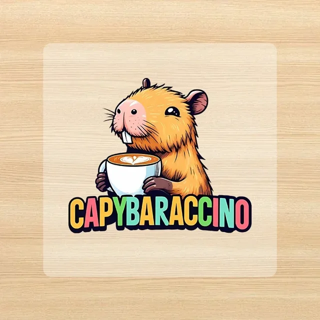 Cute Capybara Anime Heat Transfer Stickers Y2K Kawaii for Kids Apparel Assorted Sizes