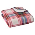 thumbnail image 5 of Better Homes & Gardens Plaid Faux Wool Couch Throw Blanket with Faux Fur Reverse, Red, 50 x 72 in, 5 of 5