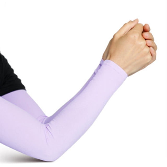 Sonducket Manga del brazo Respire libremente Absorción del sudor Conveniente Estilo delgado Mangas de la cubierta del brazo que combinan fácilmente para guantes y mitones tipo 6