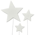 thumbnail image 1 of Gumpaste Stars, White - Pack of 45, 1 of 1
