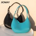 thumbnail image 2 of JIOMAY Bolsos de hombro de cuero de PU Bolsos de moda para dama Monederos de media luna debajo del brazo Carteras de diseñador de lujo para mujeres Bolsos de mano 2023, 2 of 5