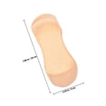 thumbnail image 2 of Phenofice 1Par Calcetines No Show Para Mujer Beige Con De Transpirable Y Antideslizantes, 2 of 8