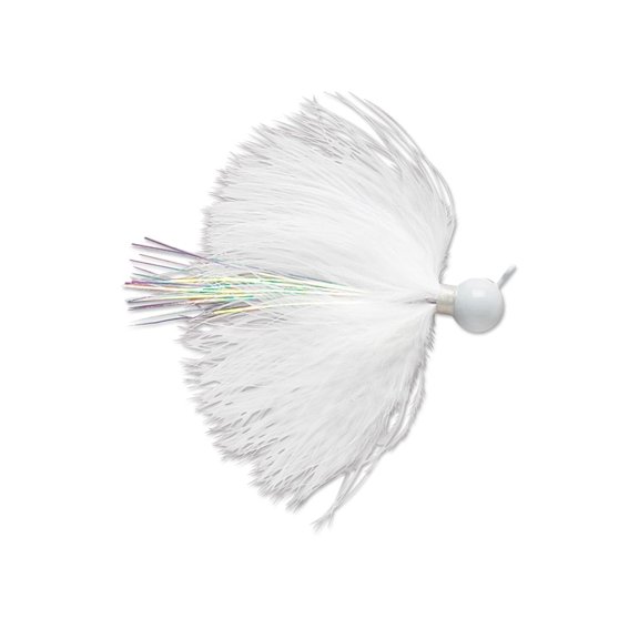 VMC Marabou Jig White 1/8 oz
