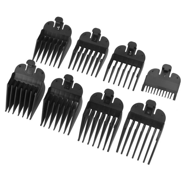Peine Limite, Peine de Guía para El Cabello, Peine Límite de Reemplazo 8 Tallas Diferentes Barberos para Profesional