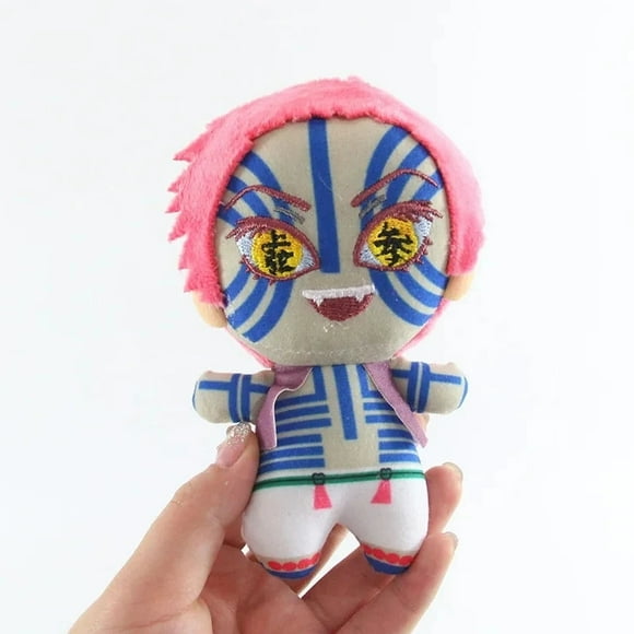 13cm Japan Anime Demon Slayer Akaza Rui Iguro Obanai Tanjirou Kamado Nezuko Agatsuma Zenitsu Plush Toys Doll Peluche Gift 13cm