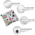 thumbnail image 4 of BANET Bed or Sofa Pillows Case, Makeup Perfumes Series Pillow Cases Modern Design Patterns for Couch/Bed/Sofa 20x20in, 4 of 5