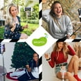 thumbnail image 2 of IBAOLE Selfie Stick Tripod with Detachable Wireless Remote Shutter for iPhone & Android: 360° Rotating Phone Holder, Extendable Stick & Reversible Pin, Perfect for TikTok Marble -, 2 of 8