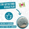 thumbnail image 3 of Juguete de Peluche para Perro HuggleHounds Mobie Ballenas Paquete de 3 Pequeñas, 3 of 7