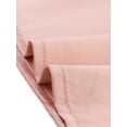 thumbnail image 5 of Conjunto de pijama de satén para mujer INSPIRE CHIC, camiseta de manga corta y pantalones cortos con bolsillos, color rosa, 5 of 5