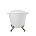 thumbnail image 2 of Charlotte 67 Inch Cast Iron Slipper Clawfoot Tub - Rim Faucet Drillings, 2 of 2