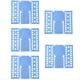 thumbnail image 1 of Tablero Plegable para Camisas, Carpeta de Ropa Duradera Que Ahorra Espacio, Tablero Auxiliar Plegable para Camisas, Ropa 5 Piezas, 1 of 8
