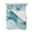 Turquoise, variant on Marble Turquoise Full Size Down Alternative Comforter, Lightweight Comforter Quilt Bedding Set with Pillow Shams Abstract Nature Cracks Silver Wavy All Seasons Bed Comforter Duvet Insert 78"x90"