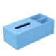 thumbnail image 5 of Caja De Servilletas De Tejido Soportes De Almacenamiento De Papel Cajas De Almacenamiento De Escritorio Del Automóvil - Azul Sunnimix Portavasos, 5 of 7