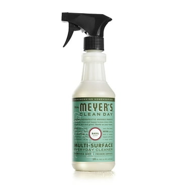 Mrs Meyers Clean Day Multi-Surface Everyday Cleaner, Basil 16 oz (Pack of 6)