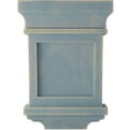 thumbnail image 3 of Ekena Millwork 5"W x 3"D x 7"H Santa Fe Wood Vintage Decor Corbel, Driftwood Blue, 3 of 6