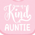 thumbnail image 4 of Inktastic Gift for Aunts | One of a Kind Auntie (white) Girls Baby Bib, 4 of 4