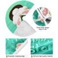 thumbnail image 6 of SKYSONIC Easter Rabbit Christmas Tree Skirt Home Decoration Large Round Christmas Tree Skirt for Holiday Party Home Christmas Day Ornaments 47.2 Inch, 6 of 6