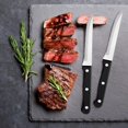 thumbnail image 3 of Juego de Cubiertos de Plata de 48 Piezas con Cuchillo Afilado para Carne - Cubiertos de Acero Inoxidable Duro con Cucharas/Tenedores/Cuchillo de Cena Pulidos Como Espejo para Comer(Plateado 48), 3 of 7
