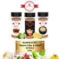 thumbnail image 2 of Margeaux's Gourmet Seasonings "Sum' N Like A Chef" Bundle - All Purpose Seasoning, Mama Jo’s Chicken Seasoning, & Cajun Fried Rice Seasoning, Low Sodium, 3 Pack, 5.5 oz Bottles, 2 of 5