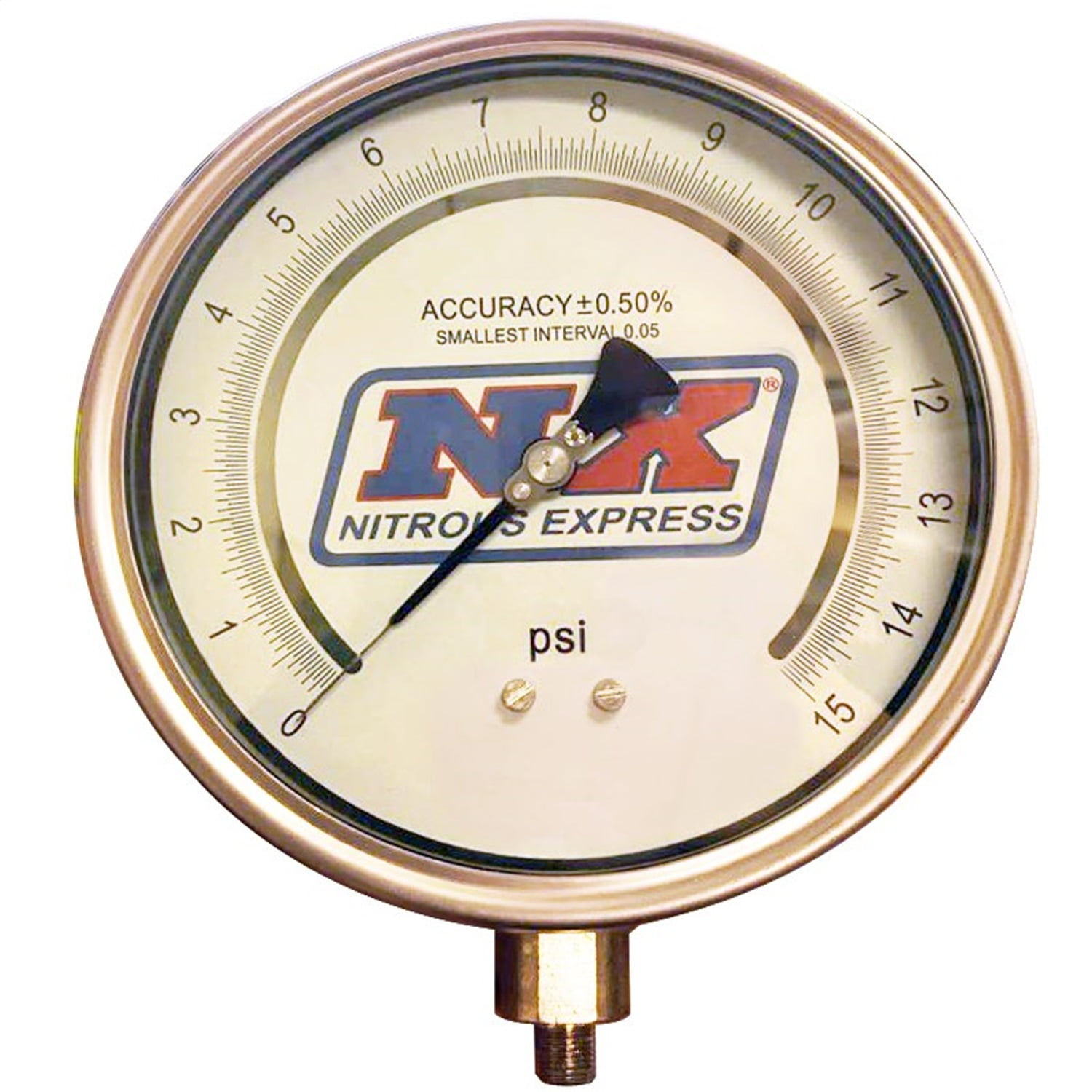 Nitrous Express 15530 Certified Nitrous Pressure Gauge