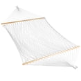 thumbnail image 1 of Bliss Hammocks 2-Person Polyester Rope Hammock w/Spreader Bar & Hanging Hardware, 80x60, 1 of 9