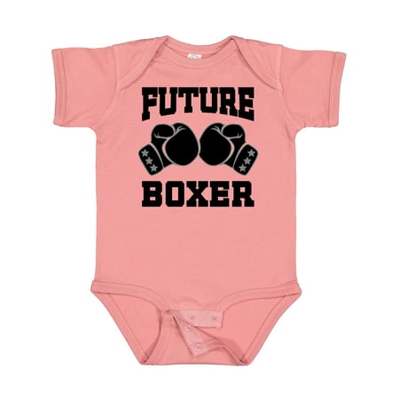 

Inktastic Boxing Future Boxer Gift Baby Boy or Baby Girl Bodysuit