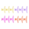 thumbnail image 3 of Sección de pinzas para el cabello, 12 piezas/juego de pinzas para el cabello con forma de mariposa, pinzas para el cabello con forma de mariposa, diseñadas meticulosamente, 3 of 14