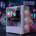 thumbnail image 3 of STGAubron Gaming Desktop PC, Intel Core I7 up to 3.9G, RX 580 8G, 16G RAM, 1T SSD, WiFi 6, BT 5.0, RGB Fan x4, Win 11 Home, 3 of 5