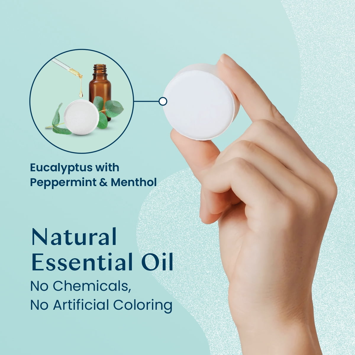 Body Restore Harmonize 3 Count Aromatherapy Shower Steamers, Eucalyptus & Mint, Citrus and Lavender