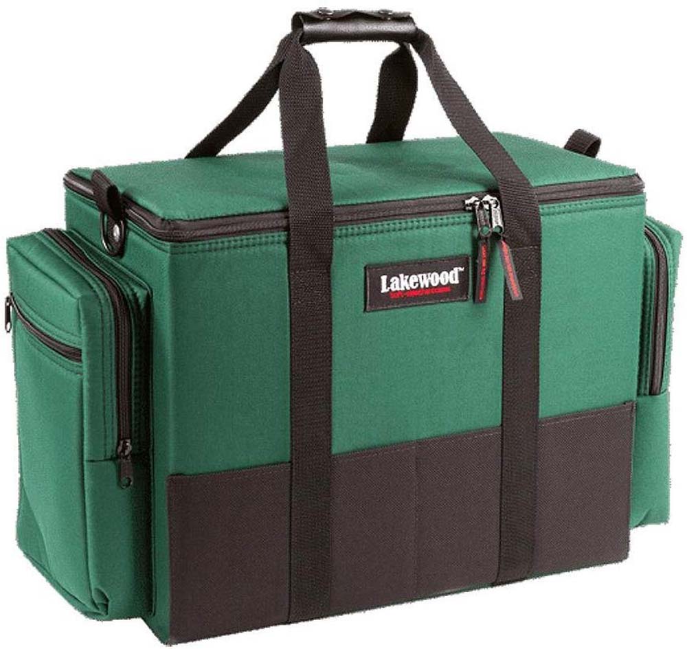 Lakewood Fishing Green Medium Tackle Box With Hanging Lure Dividers