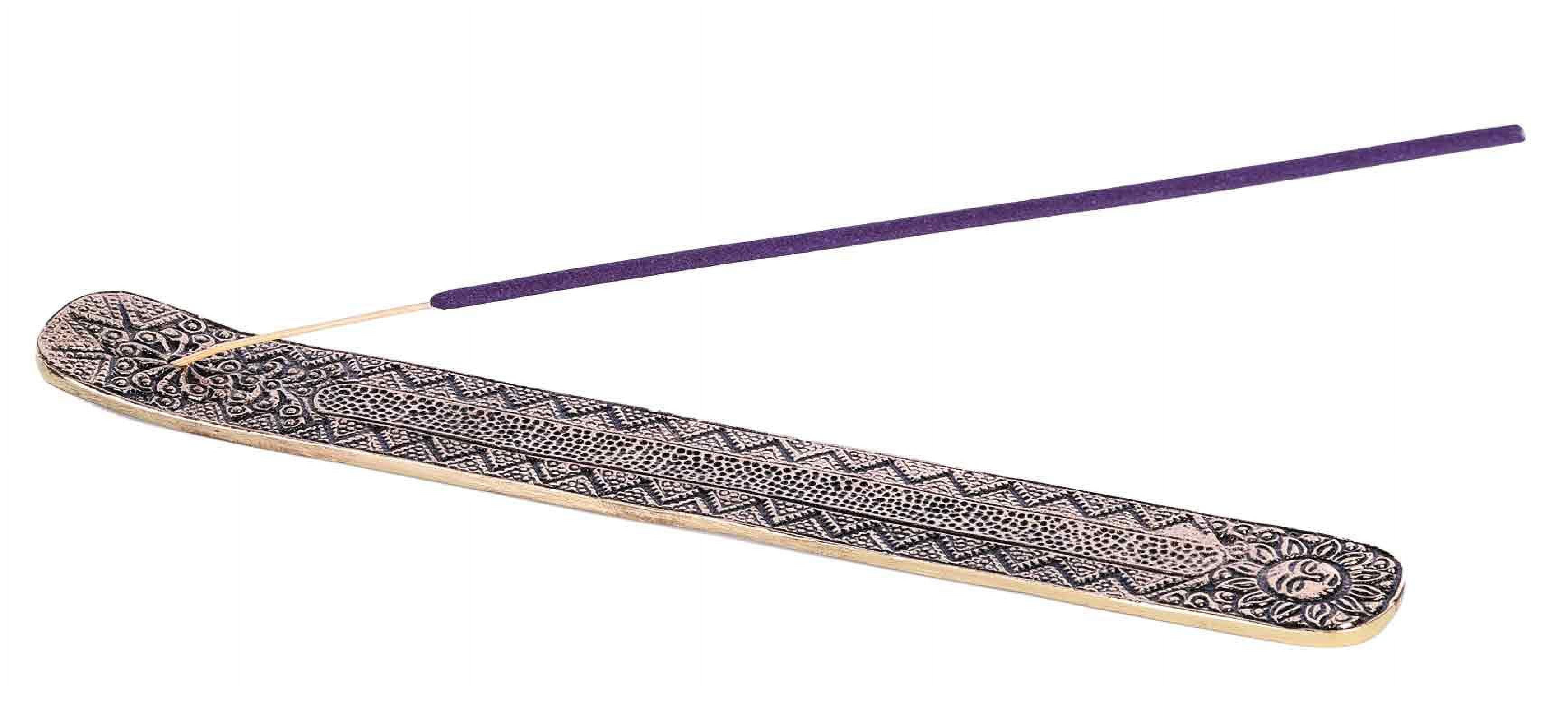 (2 pack) Mainstays Incense Metal Ash Catcher, Gold Metal