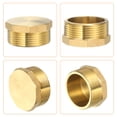 thumbnail image 4 of Accesorios de rosca hexagonal de latón, tapón macho de latón G1-1/2" con enchufe roscado macho, 4 of 7