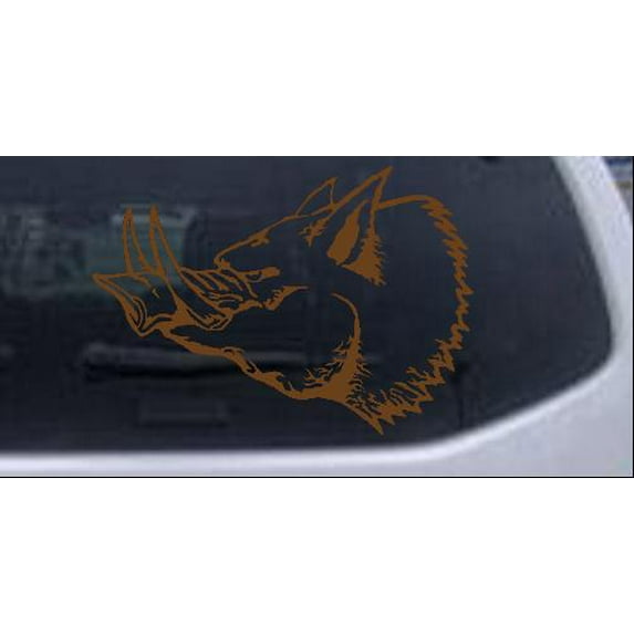 Wild Boar Car or Truck Window Decal Sticker