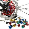 thumbnail image 5 of Mountain Bike Stainless Disc Brake For ROTOR Bolts(12 Pack) M5 x 9mm T25 Torx, 5 of 7