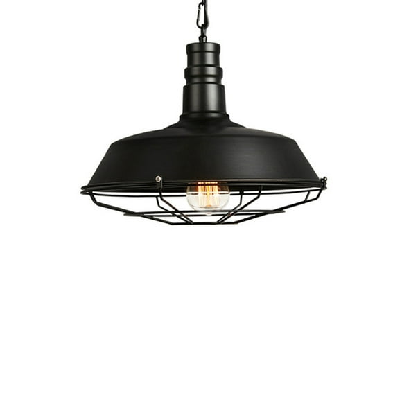 DPTALR Hanging Industrial Light Vintage Metal Shade Pedant Ceiling Lighting