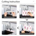 thumbnail image 5 of Yayeee Faucet Mat for Kitchen Sink 14.7" Diatomite Long Splash Guard Pad, Pink Cartoon Ice Cream, 5 of 7