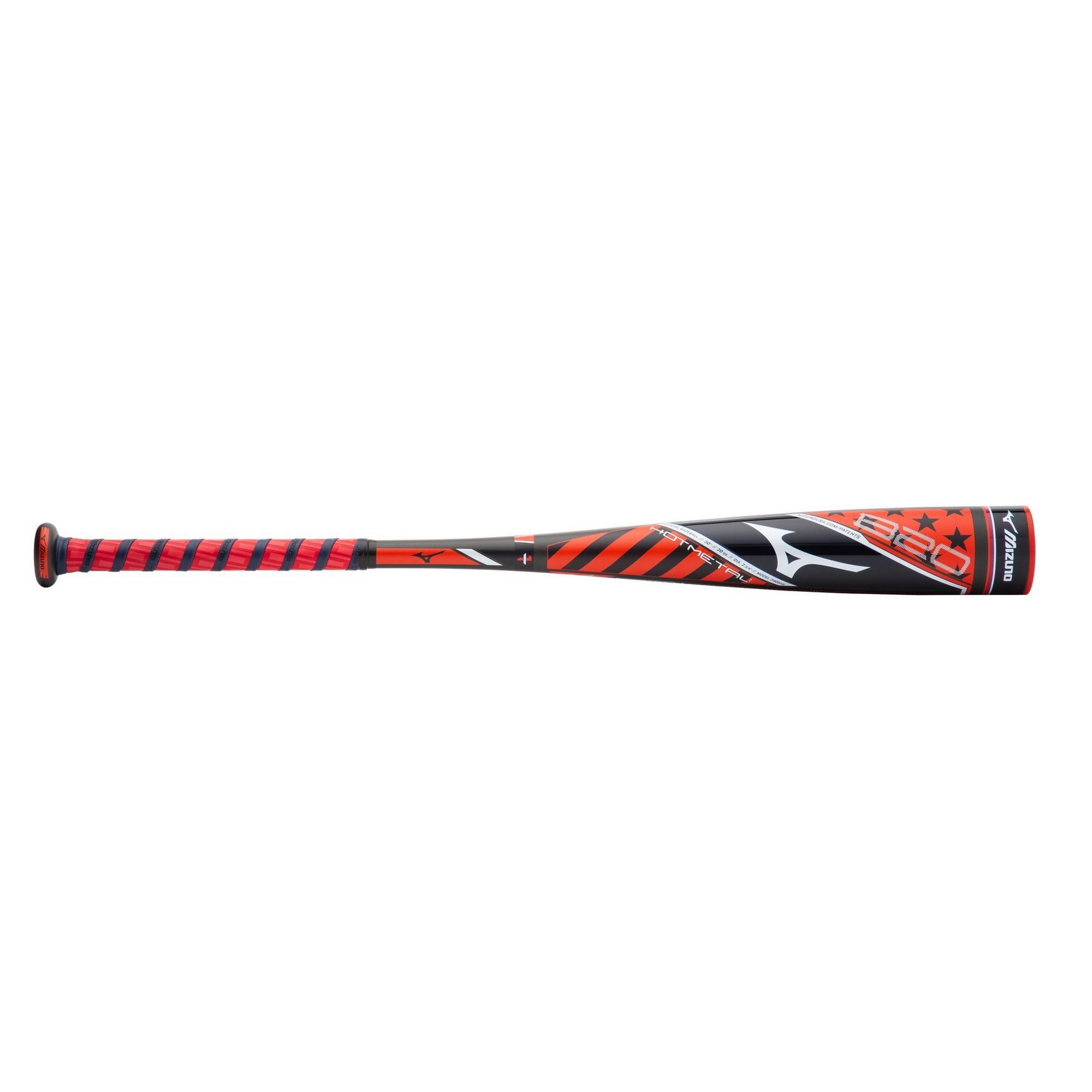 Mizuno B20HOT METAL Big Barrel Youth USSSA Baseball Bat (10