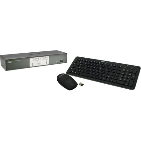 UPC: 0881317516183 | IOGEAR 4-Port 4K UHD DisplayPort KVMP with Keyboard and Mouse