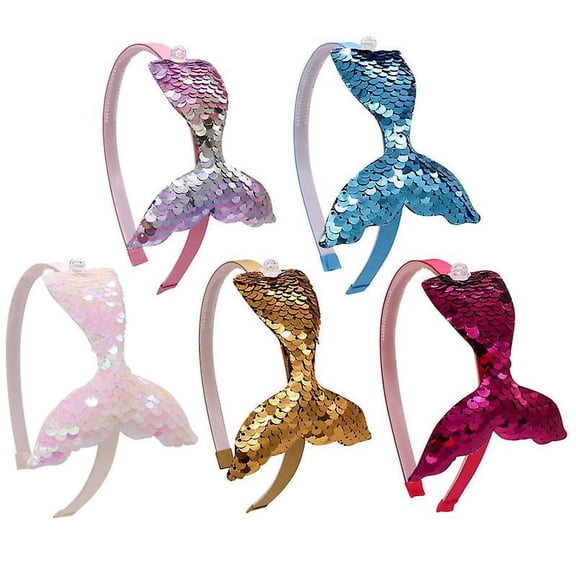 5pcs Sequin Headband