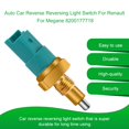 thumbnail image 2 of Clearance Sale Auto Reverse Reversing Light Switch Back Up Switch Sensor For Renault For Megane 8200177718 Car Parts Accessories, 2 of 9