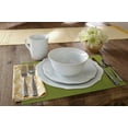 thumbnail image 2 of Knife and Fork Woven PVC Table Placemat, 12" x 16", Set of 4, Green, 2 of 4
