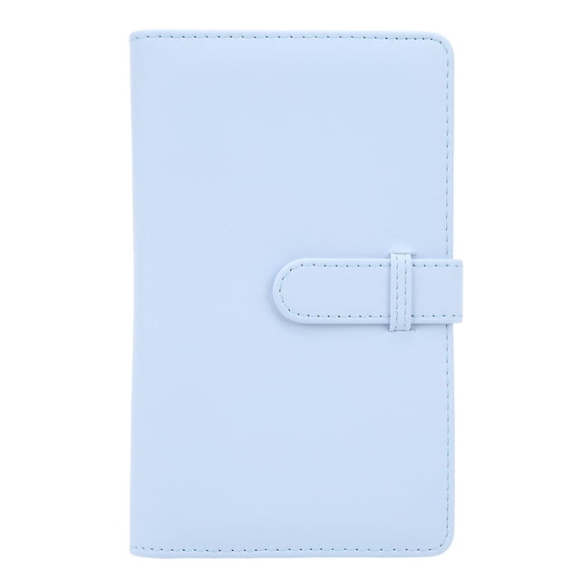 3 Inch Mini Photo Album with 108 Pockets, PU Leather Photo Book for Instant Photos, Movie Tickets, Business Cards